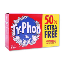 Typhoo Tea Bags 250g (120 Pack)