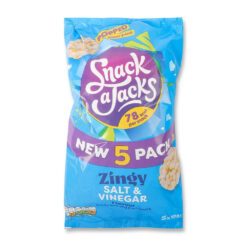 Snack A Jacks Salt & Vinegar 16g x 5 Pack
