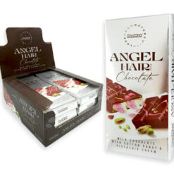 Angel Hair Dubai Milk Chocolate - Cotton Candy & Pistachio: 6-Piece Display
