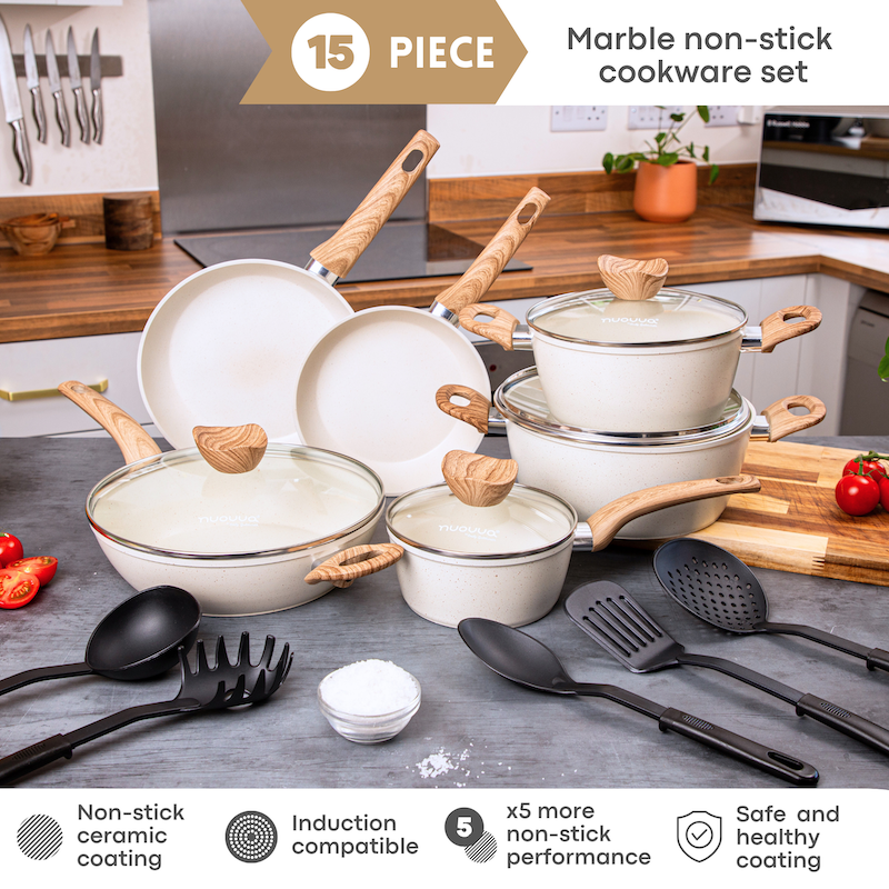 15pcs_cream_marble_non-stick_cookware_set