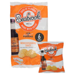 Seabrook Crisps Lea & Perrins Worcestershire Sauce 25g x 6 Pack