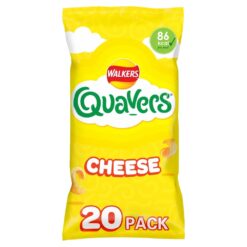 Walkers Quavers Cheese Flavour Snacks Multipack 20x16g