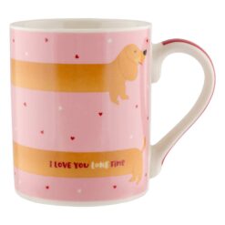 Valentine's Day Sausage Dog Mug