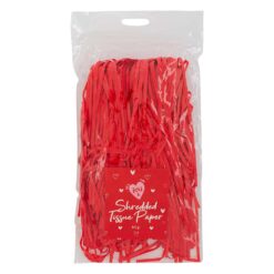 Red Shredded Tissue Paper 50g