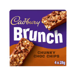Cadbury Brunch Chocolate Chip Cereal Bars 4 x 28g