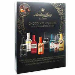 Anthon Berg Chocolate Liqueurs 8 Piece Bottles Gift Pack: 15-Pack Case