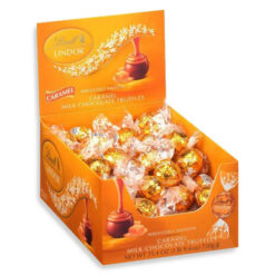 【March Promotion】Lindt Caramel Milk Chocolate Lindor Truffles: 60-Piece Box