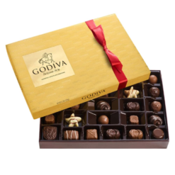 【Lucky Sale-Only 50 set】Godiva Premium Assorted Chocolates, 27-count